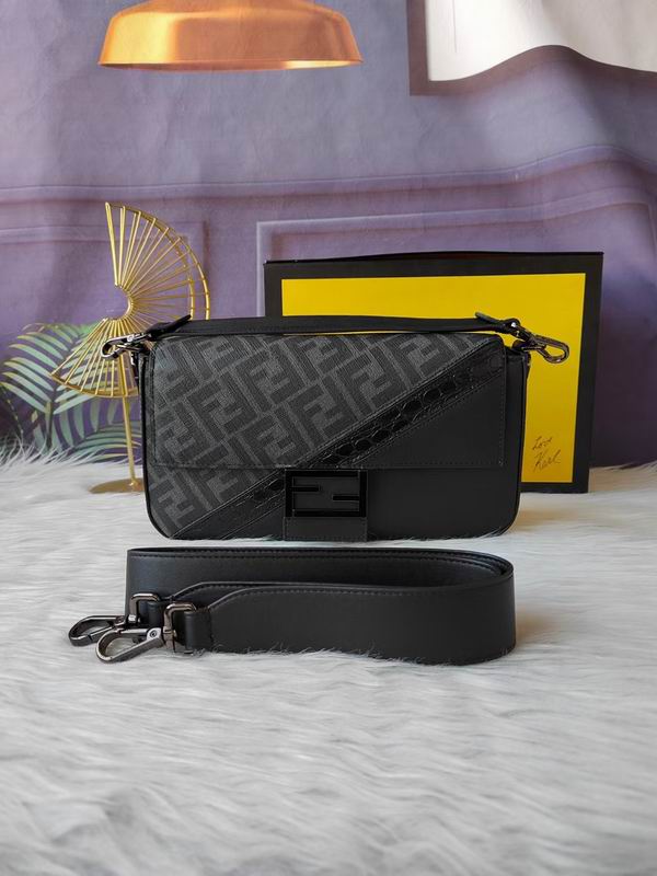 Fendi Baguette F7VA572黑27x15x6.5cm zy