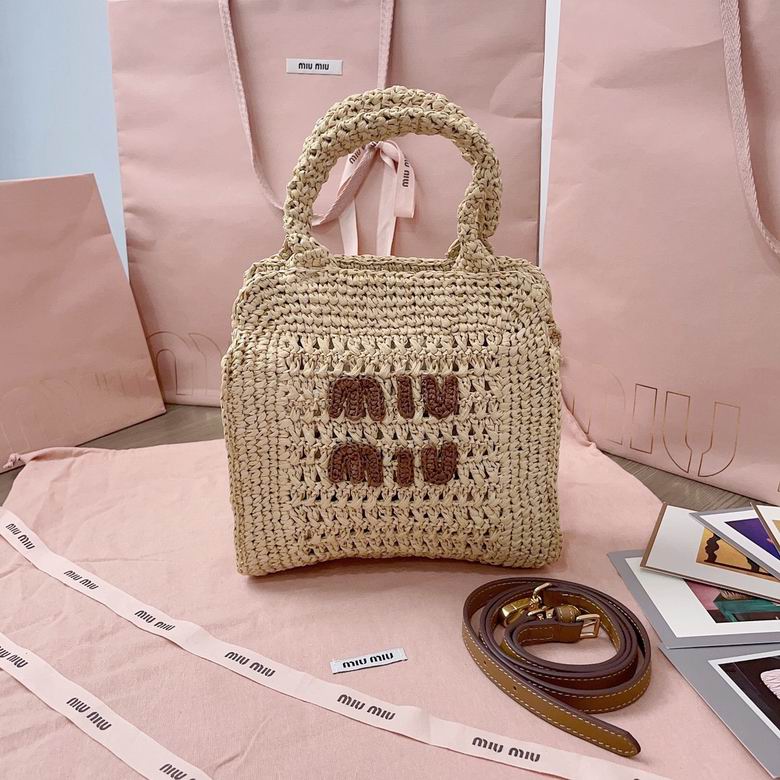 2024 Miu Miu Woven Bag Original