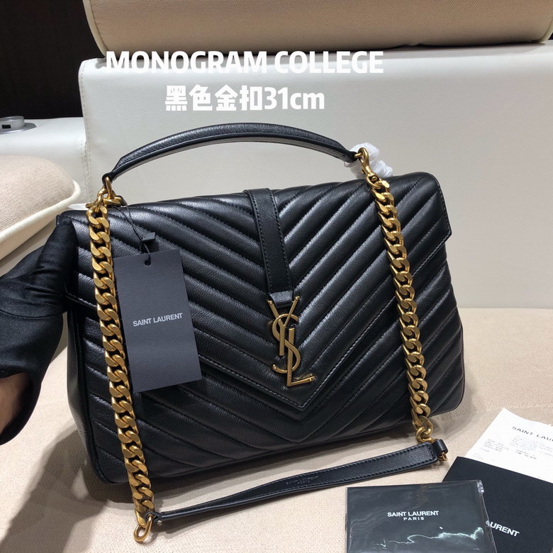YSL college 392737 24x17x6.5cm 8D7
